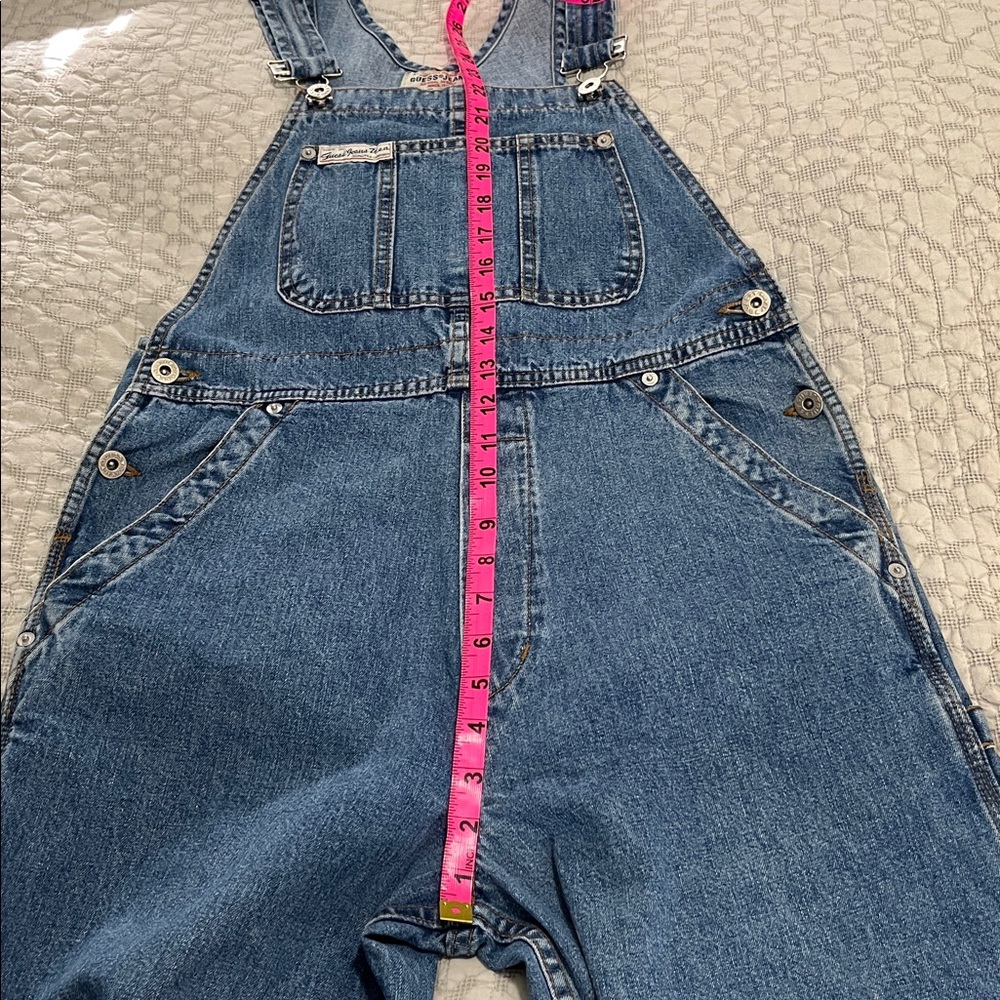 Vintage GUESS® JEANS Denim Overalls in Sz Small - Picture 14 of 16